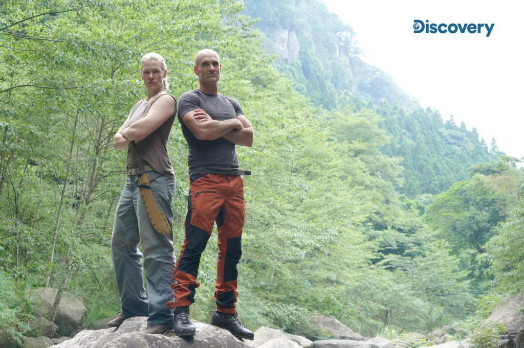 Ed Stafford 和Ness Knight 在神仙谷展開求生對決