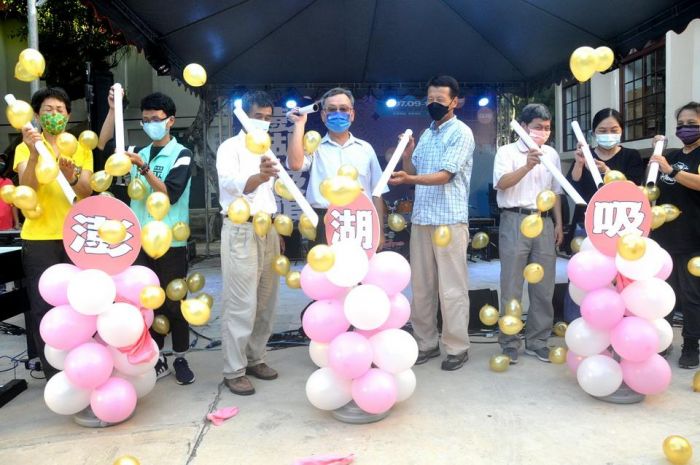 賴峰偉出席澎湖吸館音樂市集 鼓勵民眾參與藝文提升正能量