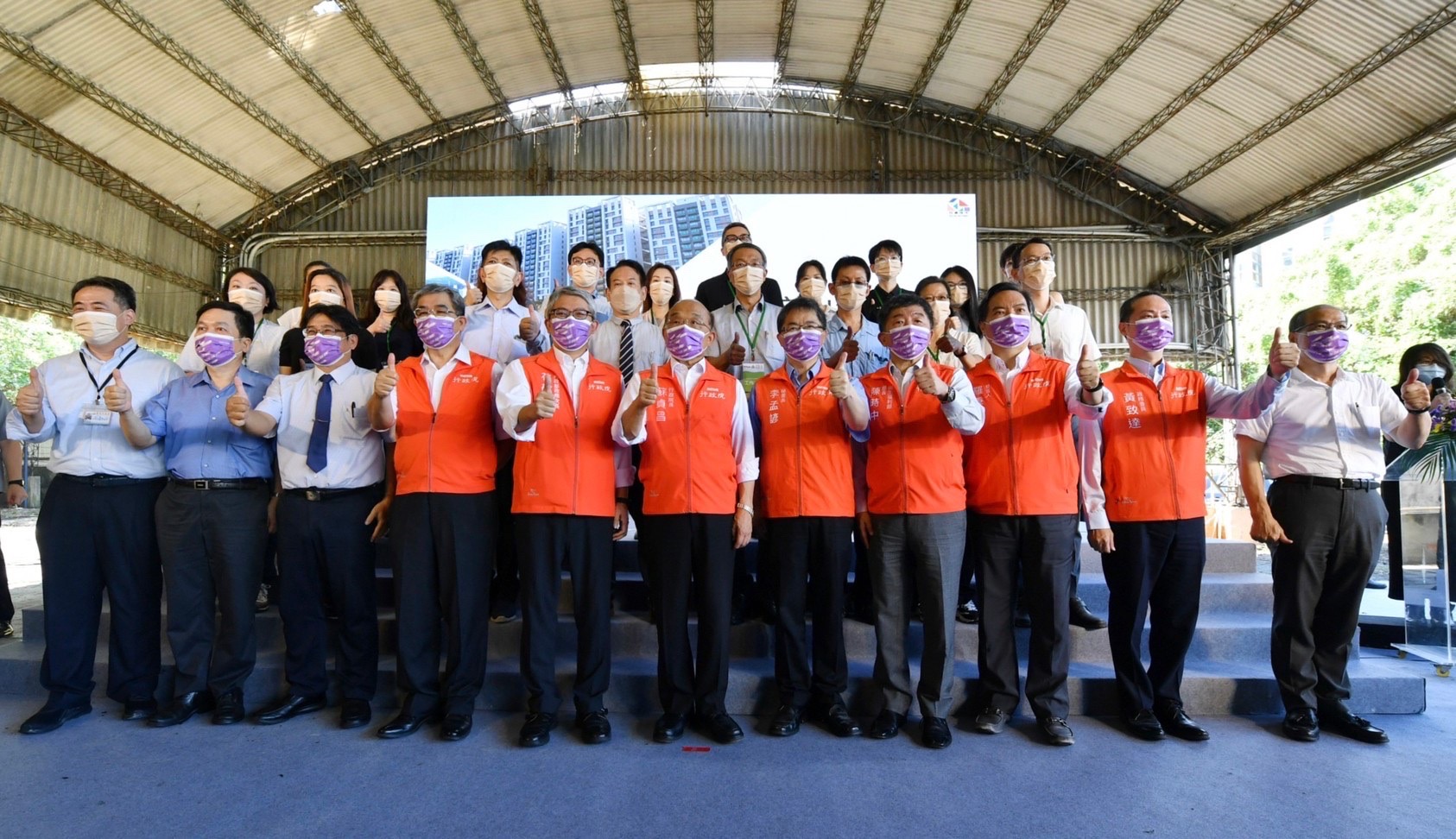 視察臺北市文山景美社宅預定地 蘇揆:中央、地方持續合作興建社宅 滿足國人居住需求