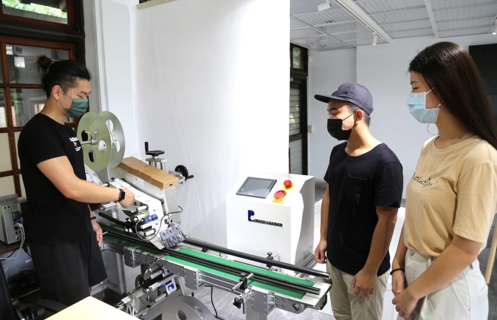 東海大學自動化標籤系統(圖/東海大學提供)