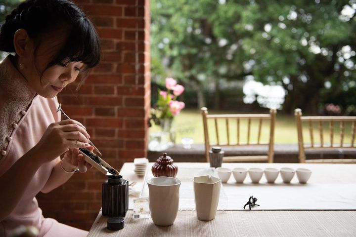 靜心品茶為生活帶來更多美好時光。 圖:旅學堂/提供