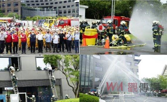 北市災害防救演習應變逼真動作到位 柯文哲:平時做好準備不做表面功夫