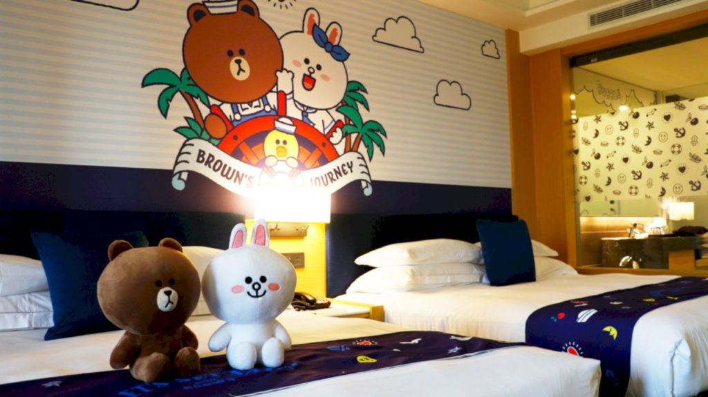 LINE FRIENDS主題房,8種主題拍好拍滿