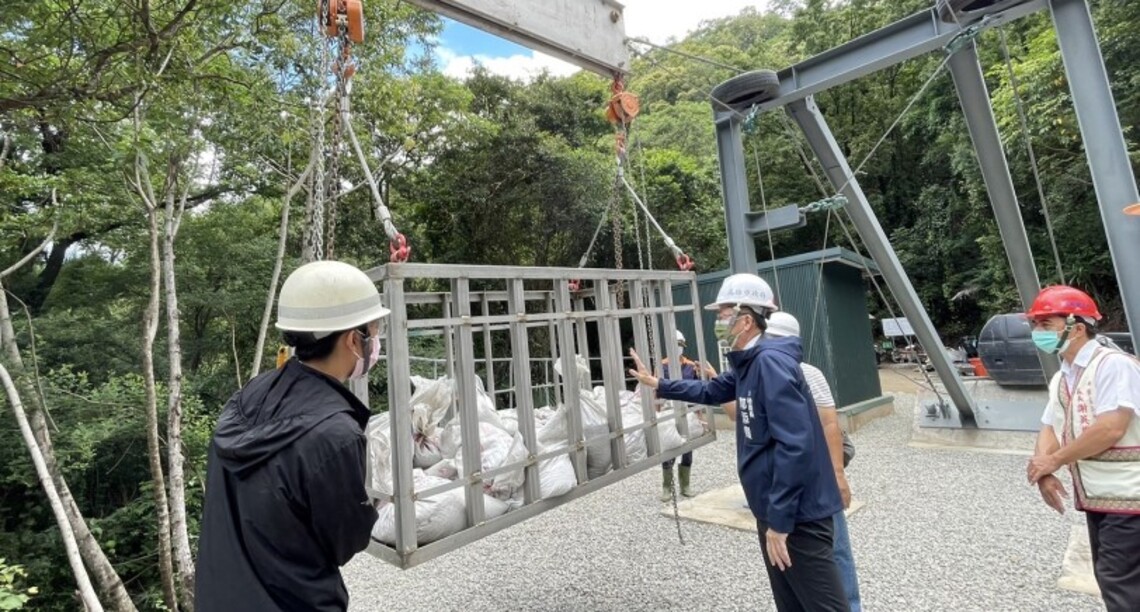 原鄉汛期 桃源首座緊急流籠7月底完工