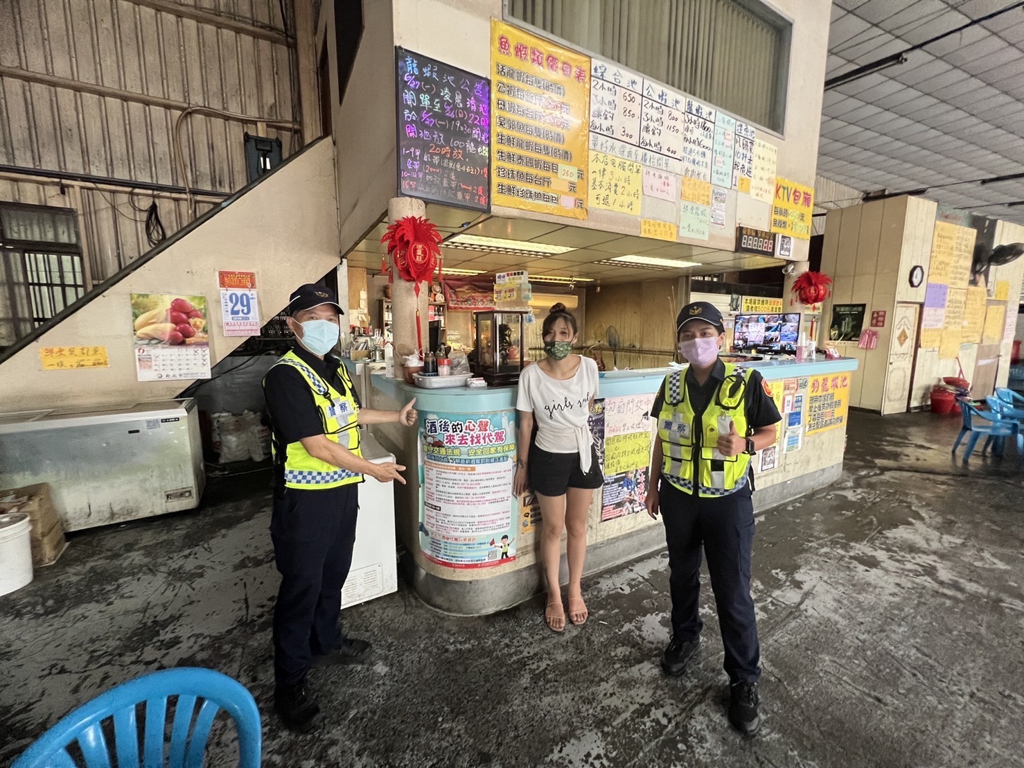 樹林警為落實交通安全目標，強力取締酒後駕車