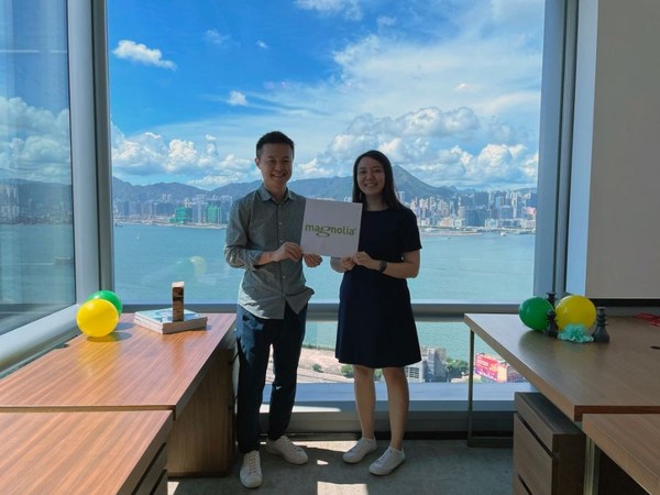 Magnolia的香港辦公室位於地理位置優越的中央商務區，開幕儀式由亞太區咨詢部副總裁兼香港區經理Ben Chen和亞太區市場經理Ng Ching Hun主持。