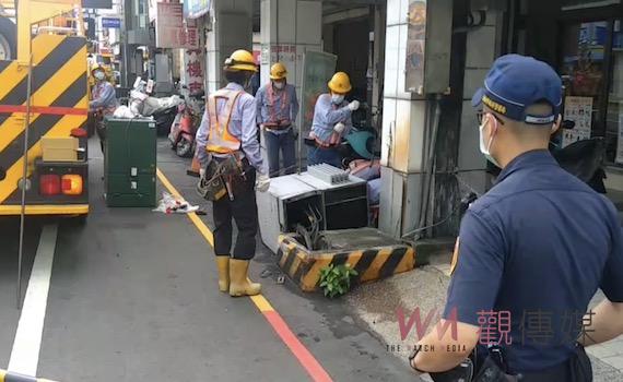 警車撞變電箱造成大停電 肇因是員警「身體不適」