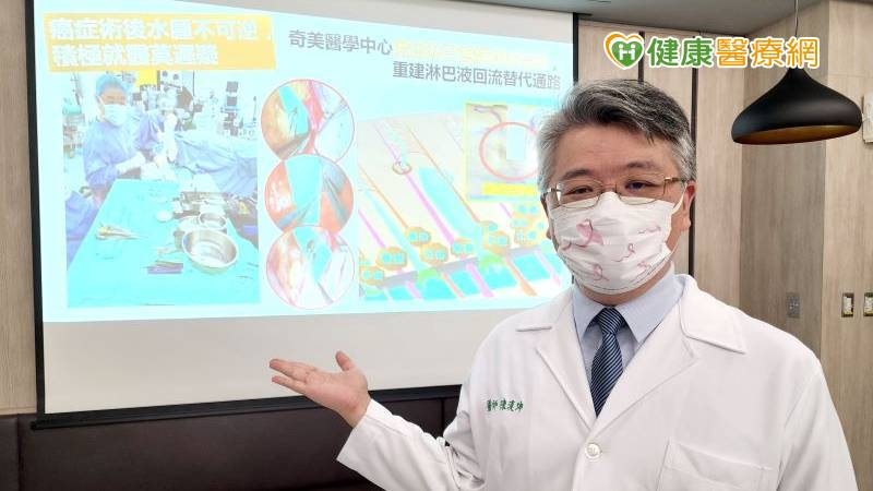 乳癌引起肢體淋巴水腫 微創手術打通回流通路