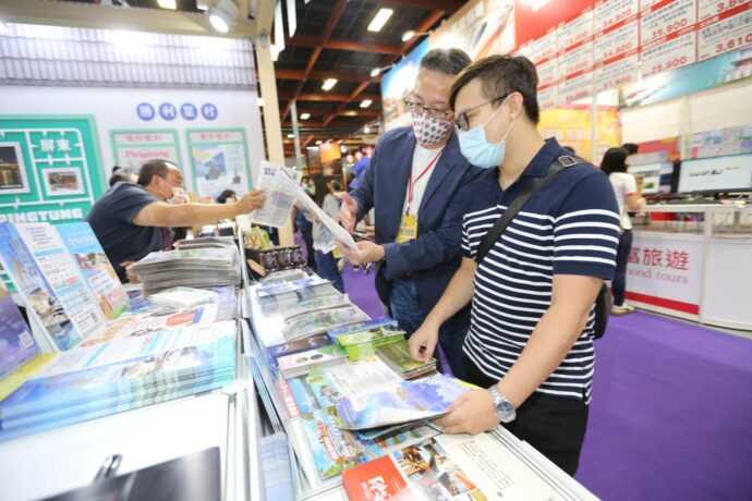 ▲台北夏季旅展屏東館參展攤位。(圖/屏東縣政府提供)