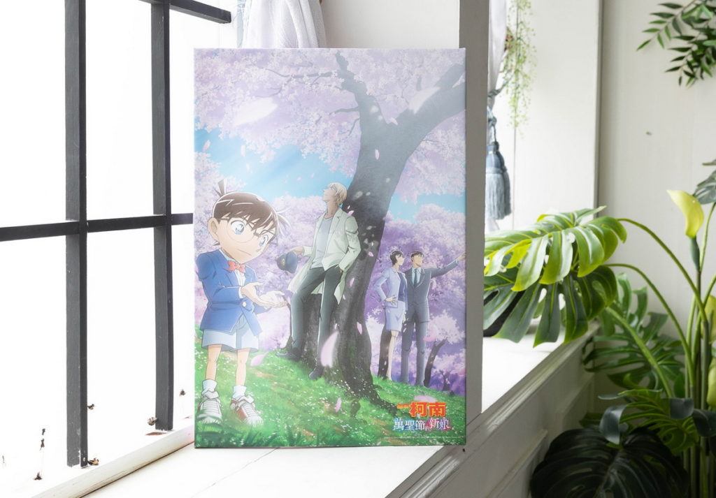 《名偵探柯南:萬聖節的新娘》布面收藏畫(實品照)