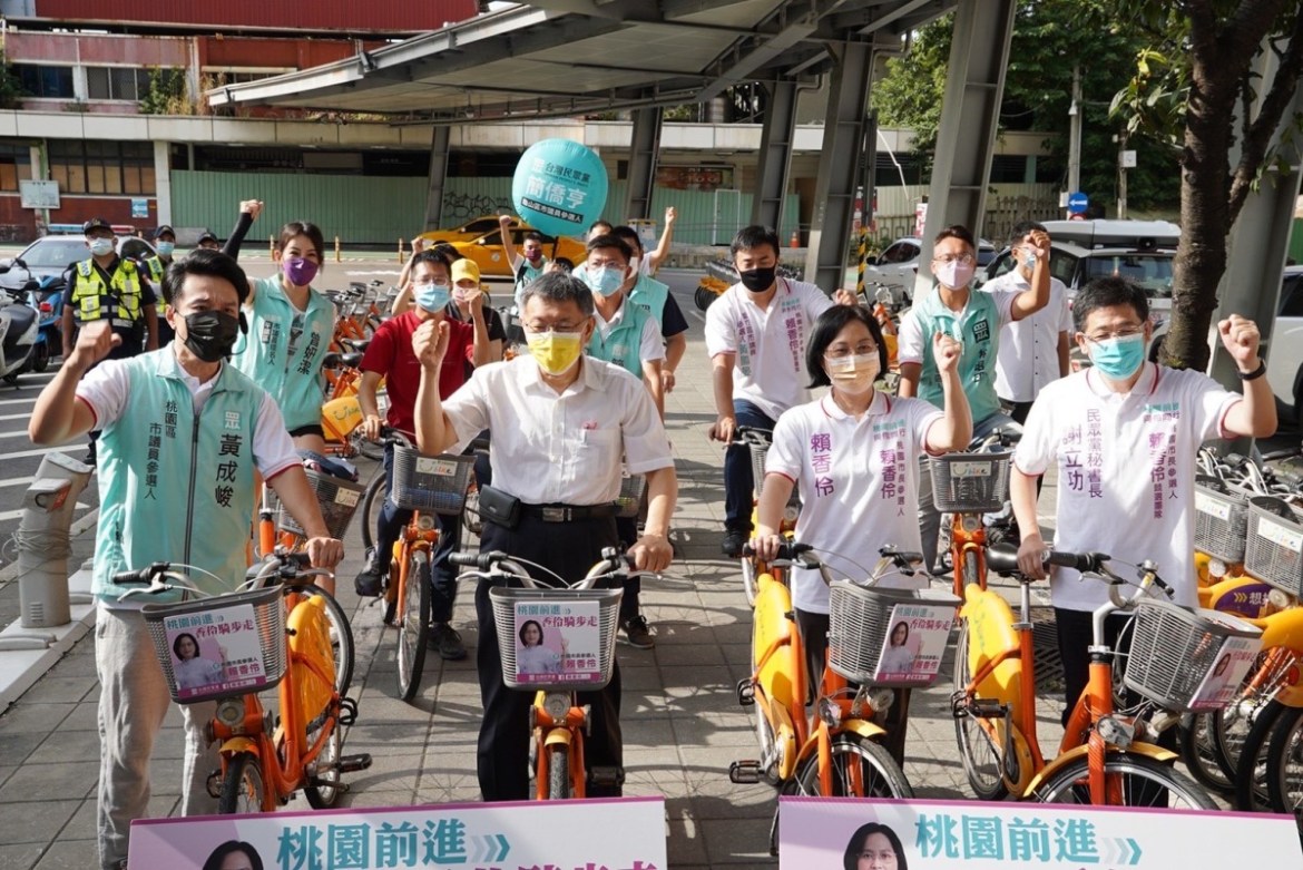 柯文哲桃園景福宮參拜 目標7席市議員全上 19 S 62144613