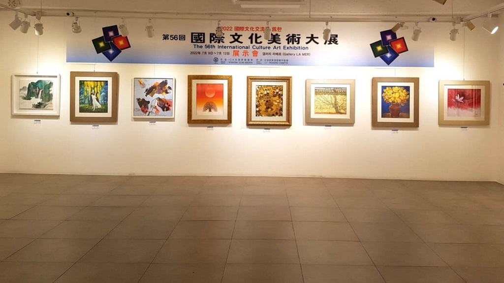 圖片說明:「韓國國際文化美術大展」邁入第56年,約20餘國家地區的藝術家參與競技,並將在韓國美術館(Korea Gallery)舉行頒獎的盛典。(記者謝榮浤翻攝)