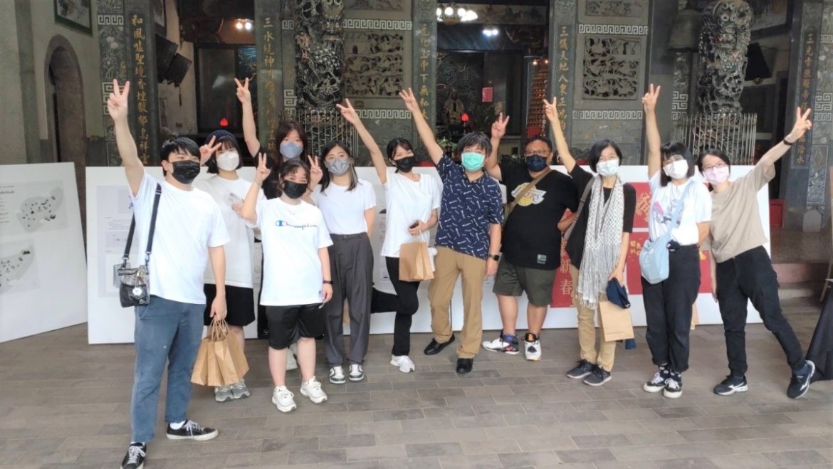 中原商設「閱過中原」設計展 呈現農村美好 24 圖2:中原大學發揮社會責任為龍潭做設計,也感謝社區給學生最佳的學習舞台