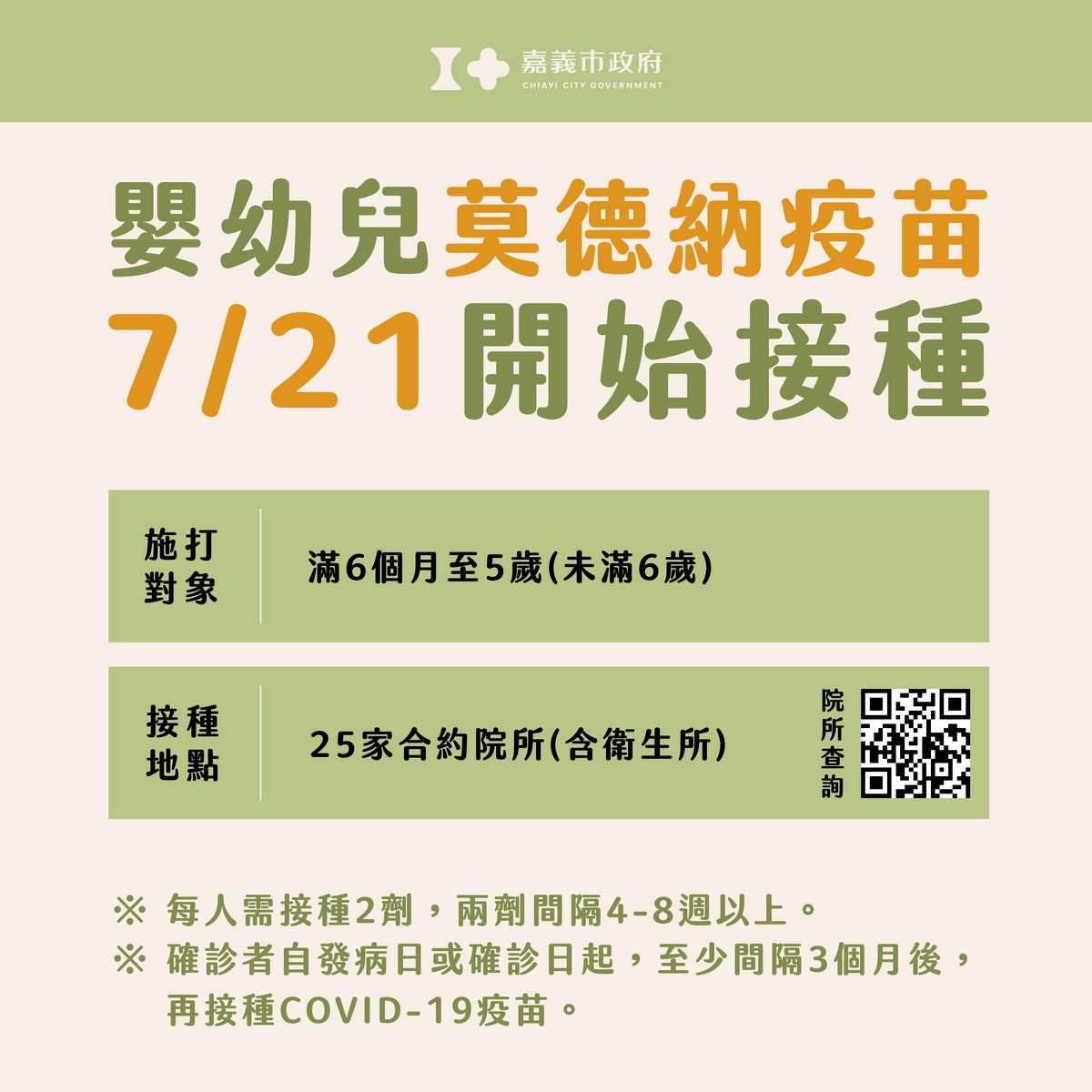 兒童莫德納