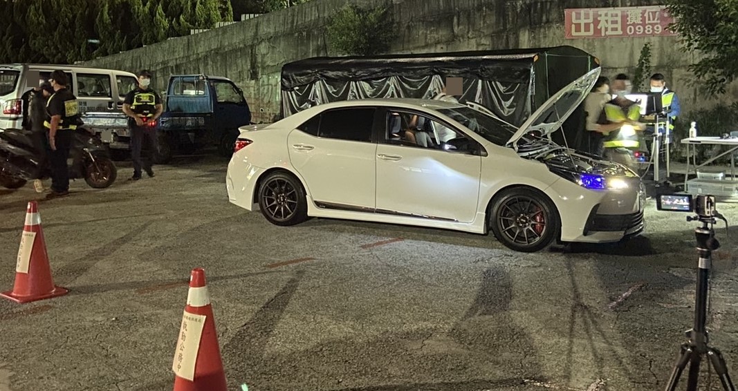 ▲改裝噪音車除當場開罰外,並應依指定時間完成複查 (圖/台中豐原分局 提供)