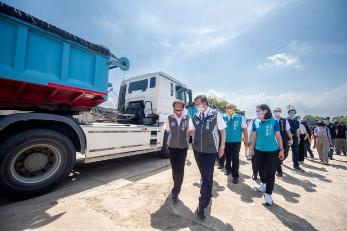桃園加強攔查台61線砂石車 2個月抓21輛違規 32 20220719115613019
