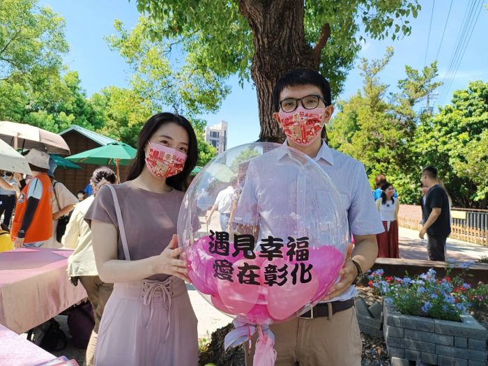 彰化市公所搭鵲橋 「遇見幸福.愛在彰化」快來尋找命定的她(他)