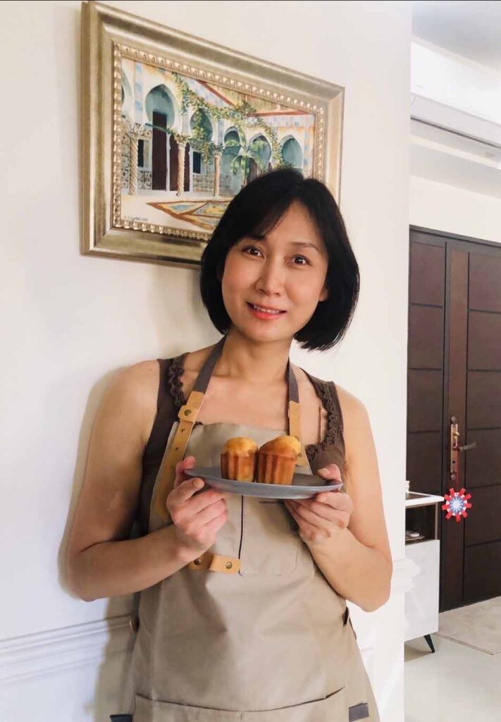 吳昕儒表示,因為喜歡到世界各國旅遊,所以常接觸到許多不同國家的食材、美食和文化特色,讓創作麵包的風格與別人不同,想法也較多元,甚至還標榜可以讓顧客指定麵包的口味、文化和特色,她都可以針對指定的需求特別客製化烘焙。(圖/由吳昕儒提供)
