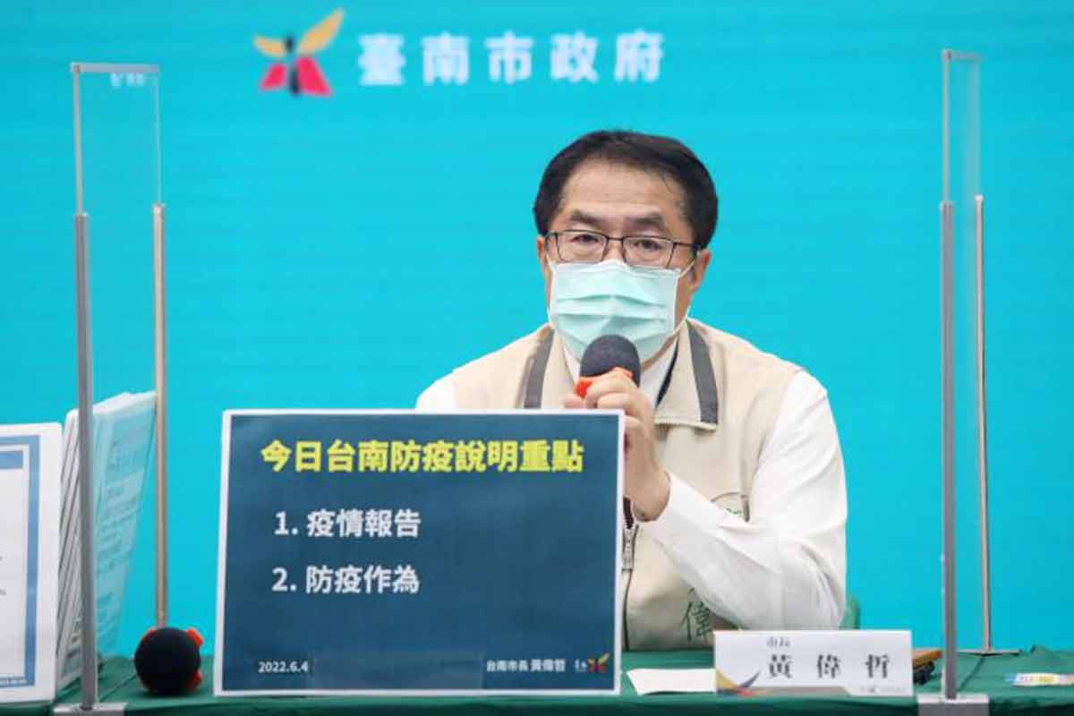 台南新增5631例確診 學童接種率逾7成冠六都（圖／臺南市政府）