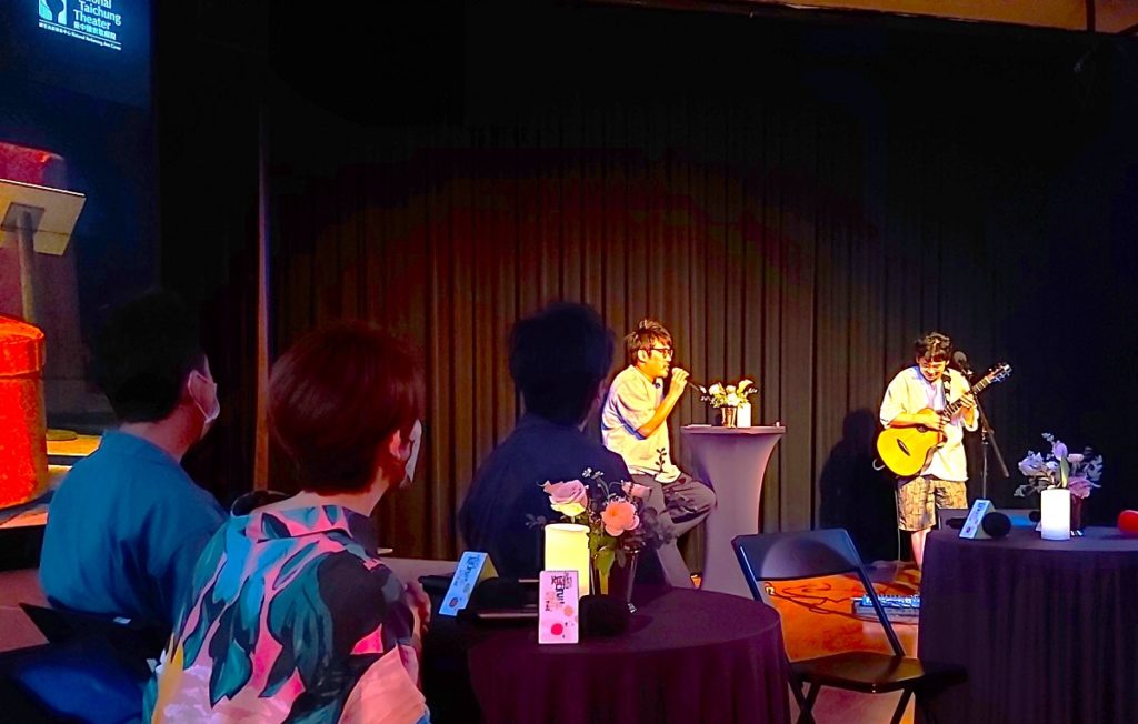 歌劇院舉行「楊景翔演劇團《我為你押韻-情歌 Revival》」宣告記者會現場。(圖/陳惠玲攝影)