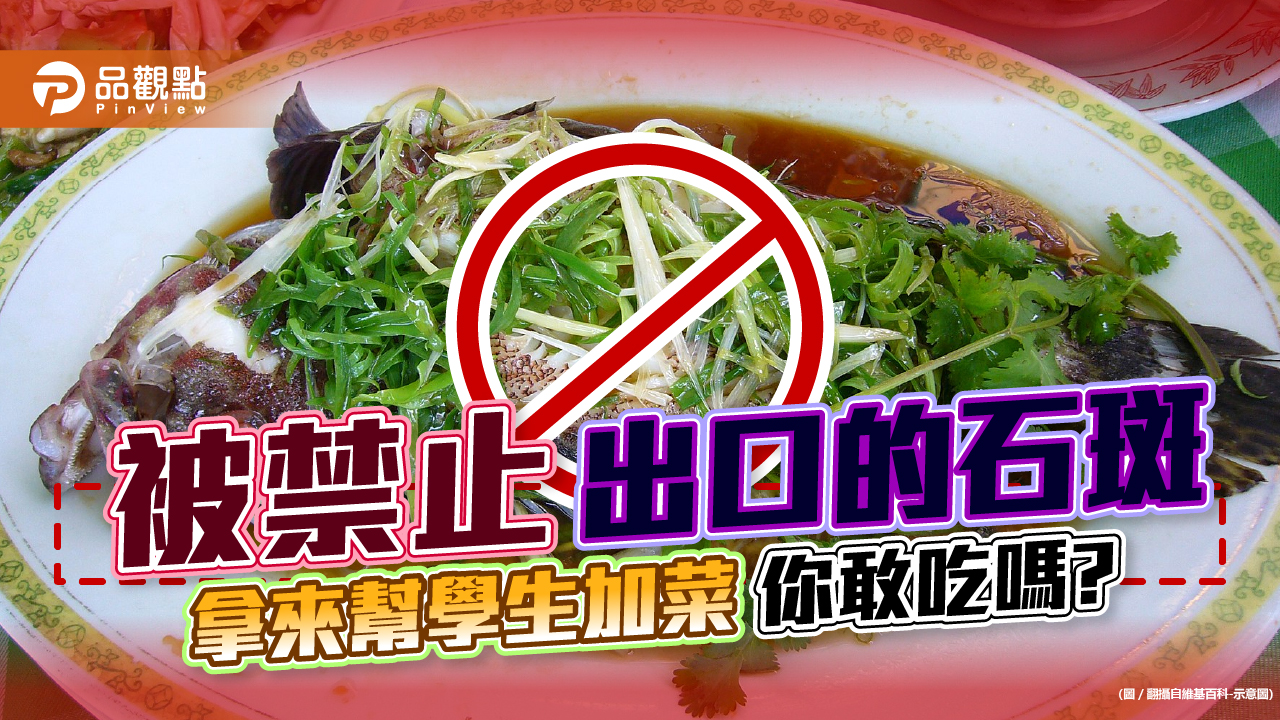 教育部砸六億幫小學生加菜,竟是被禁止出口的石斑魚,家長跳腳,把台灣小孩當豬養|政治