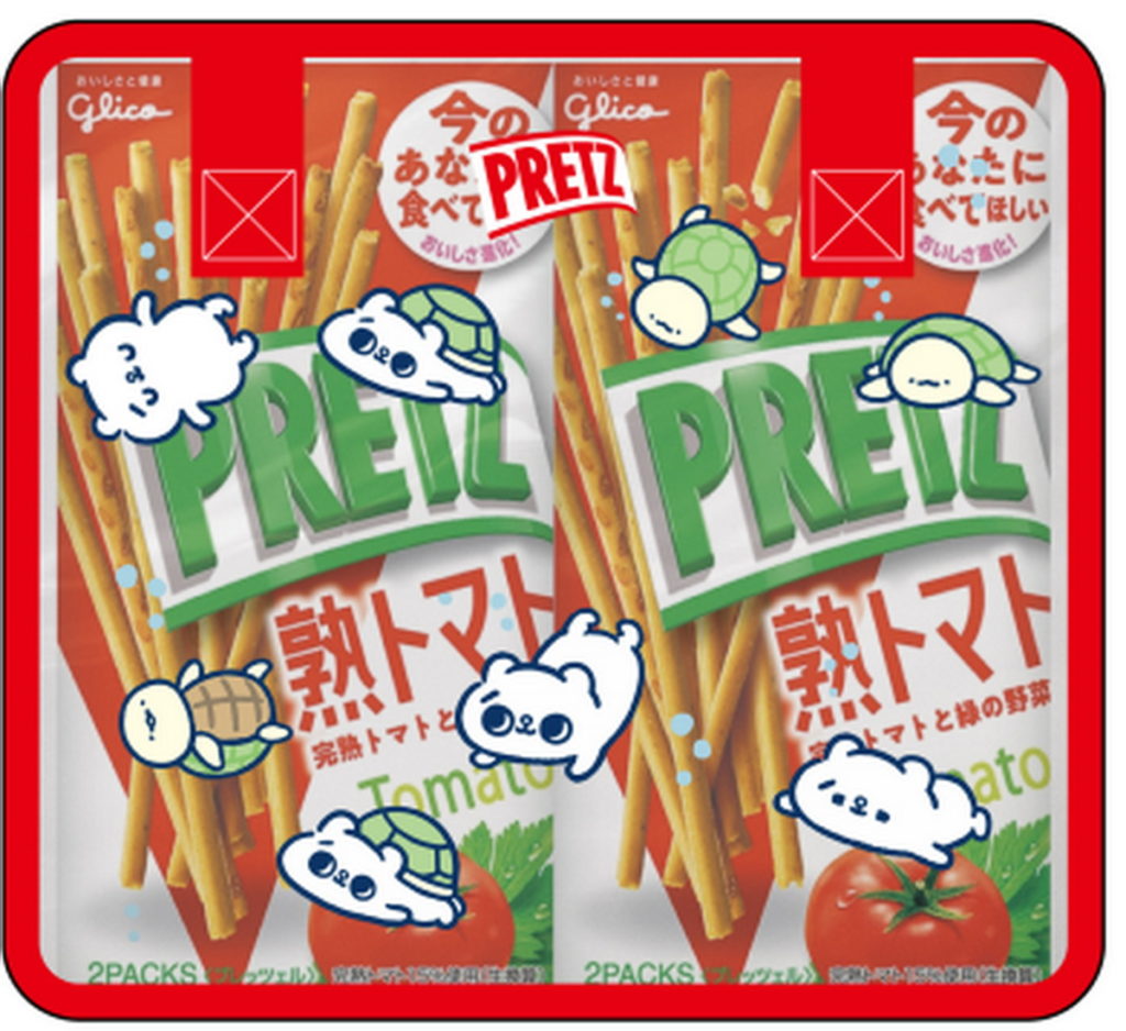 萊爾富推出中元必拜普渡夯品-PRETZ百力滋爽爽貓提袋組合包,售價349元,特惠只要269元