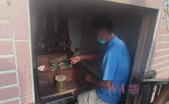虎爺頭上動土 臺西警速逮偷神像賊