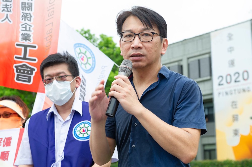 疑涉SOGO收賄案遭重判 徐永明列6大點盼二審給公道還清白 30 圖為前立委、前時代力量黨主席徐永明。