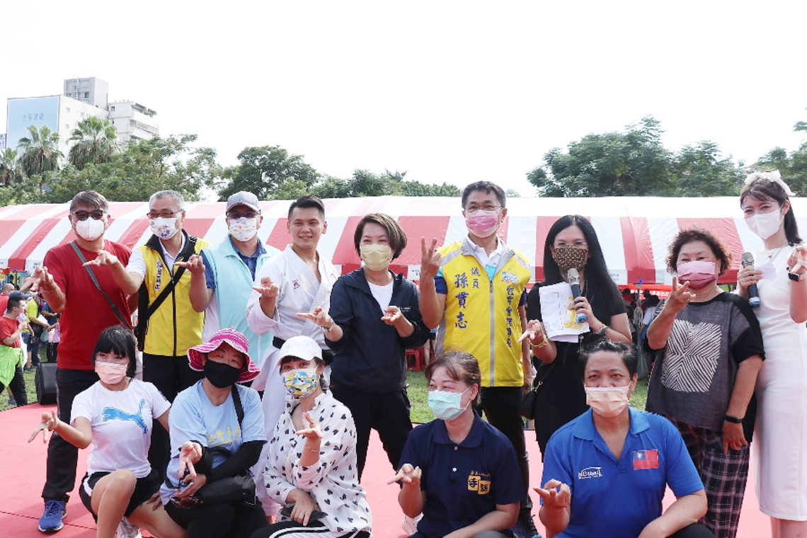 嘉義市體育會成立40週年 副市長陳淑慧代表黃敏惠市長到場祝賀