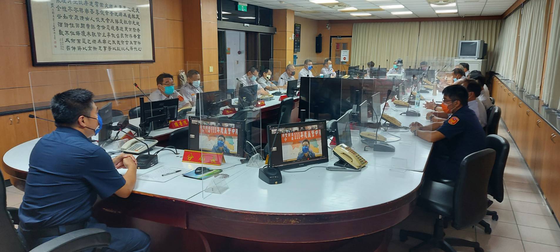 ▲豐原警分局辦理111年義警常年暨幹部訓練 (圖/台中豐原分局 提供)