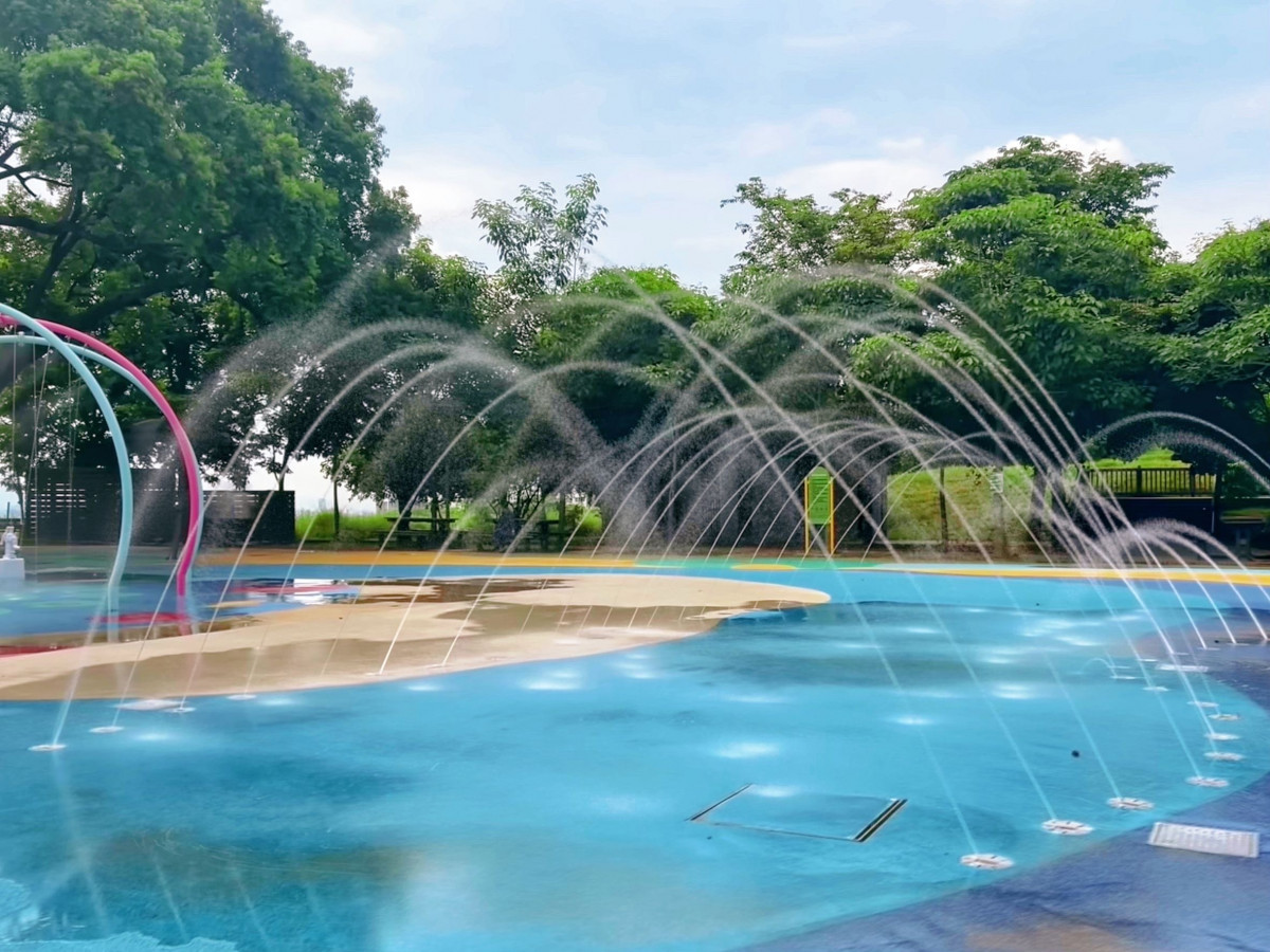 潭雅神綠園道戲水區 夏日限定清涼再升級