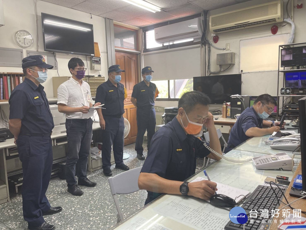 嘉縣警局民雄分局實施中部地區萬安45號演習／警方提供