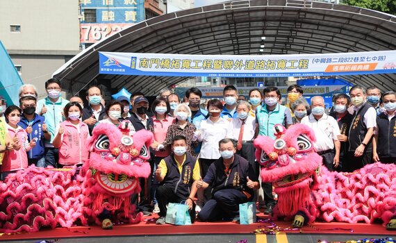 南門橋改建提前開放通車 車道拓寬一倍紓解交通