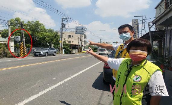 閃王！搶錢！社頭鄉員集路與崙饒路口測速桿平均一天75張超速罰單