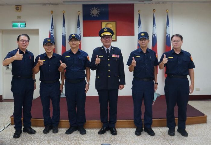 馬公警察分局舉行隘門、龍門及沙港派出所新任所長佈達