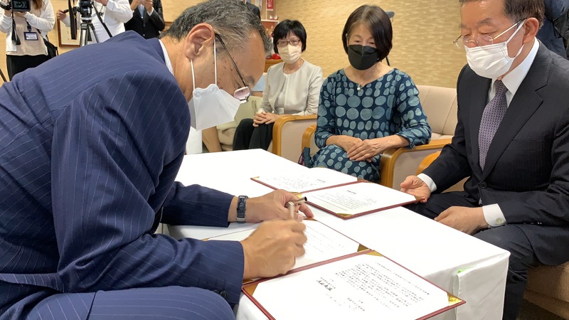 漾新聞|高市與佐渡市簽署文化MOU 橋頭糖廠將迎回山本悌二郎銅像