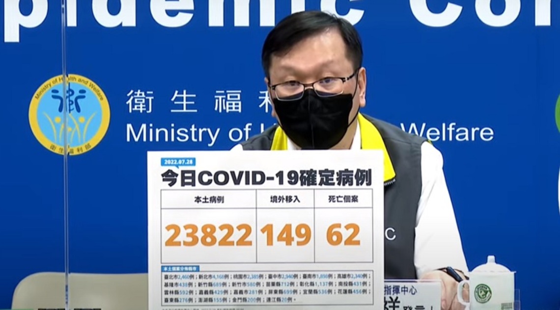 今日新增23822例本土 149例境外 62死
