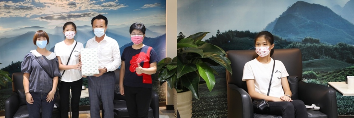 你是媽媽的福氣!2022年總統教育獎嘉義縣新港國中林鈺芯