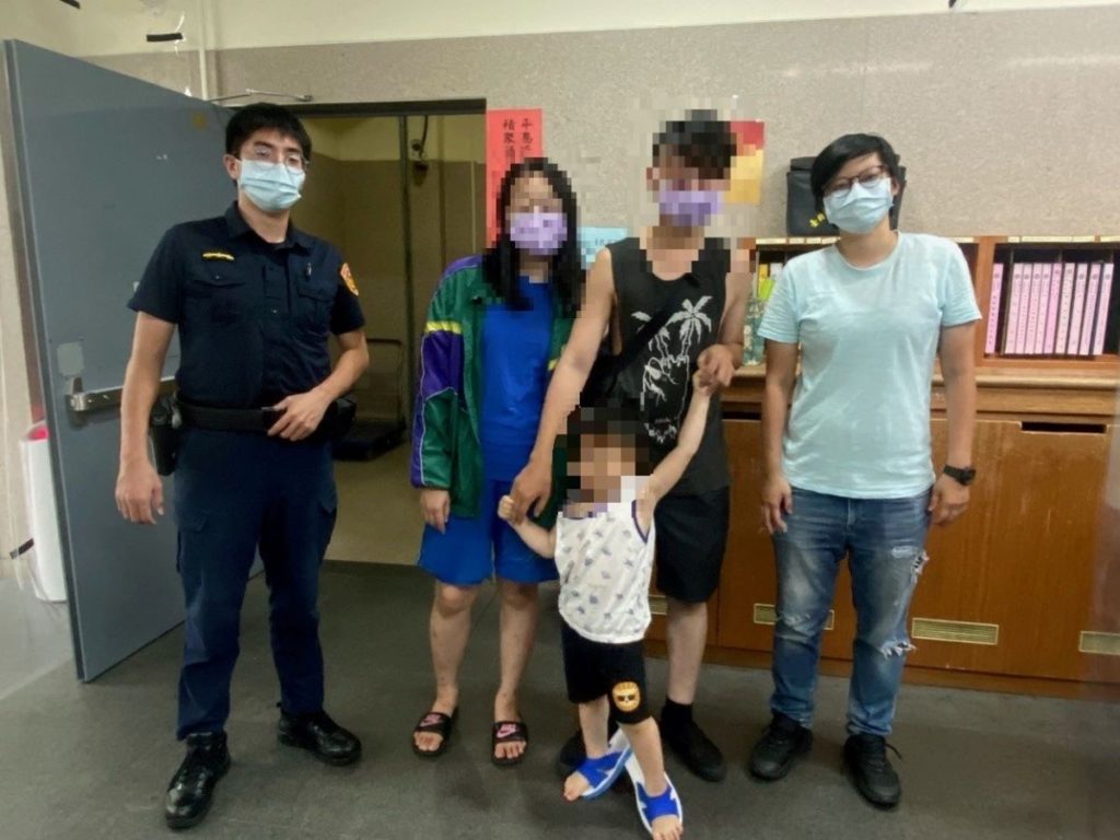 男童父母非常感謝警方協助