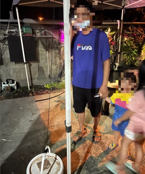 ▲警察之友楊姓民眾一眼認出女童身分,員警將女童安全送返家門 (圖/台中大甲分局 提供)