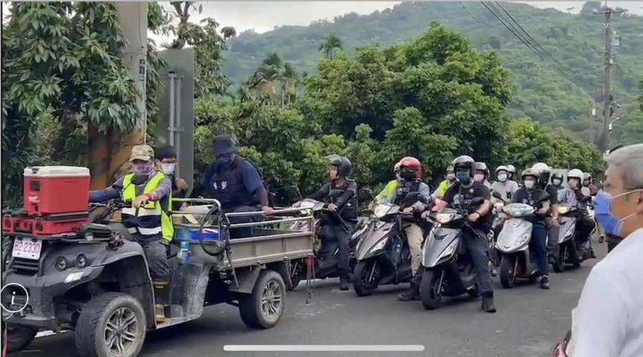 ▲警方連日持續動員警力擴大搜山追捕緝凶 (圖/台中市警察局 提供)