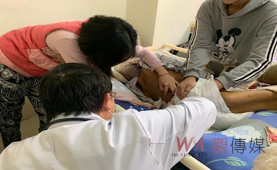 中榮埔里分院醫師到我家 失能患者揪甘心