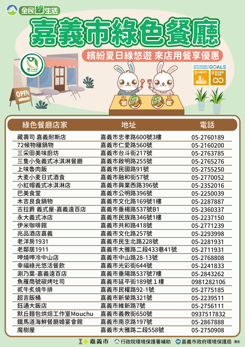 綠色餐廳