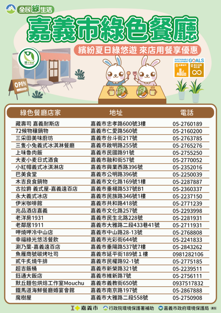 綠色餐廳