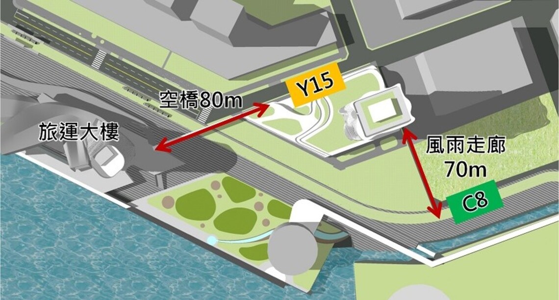 臉書社群關心及討論捷運黃線Y15站轉乘規劃 高捷局回應說明