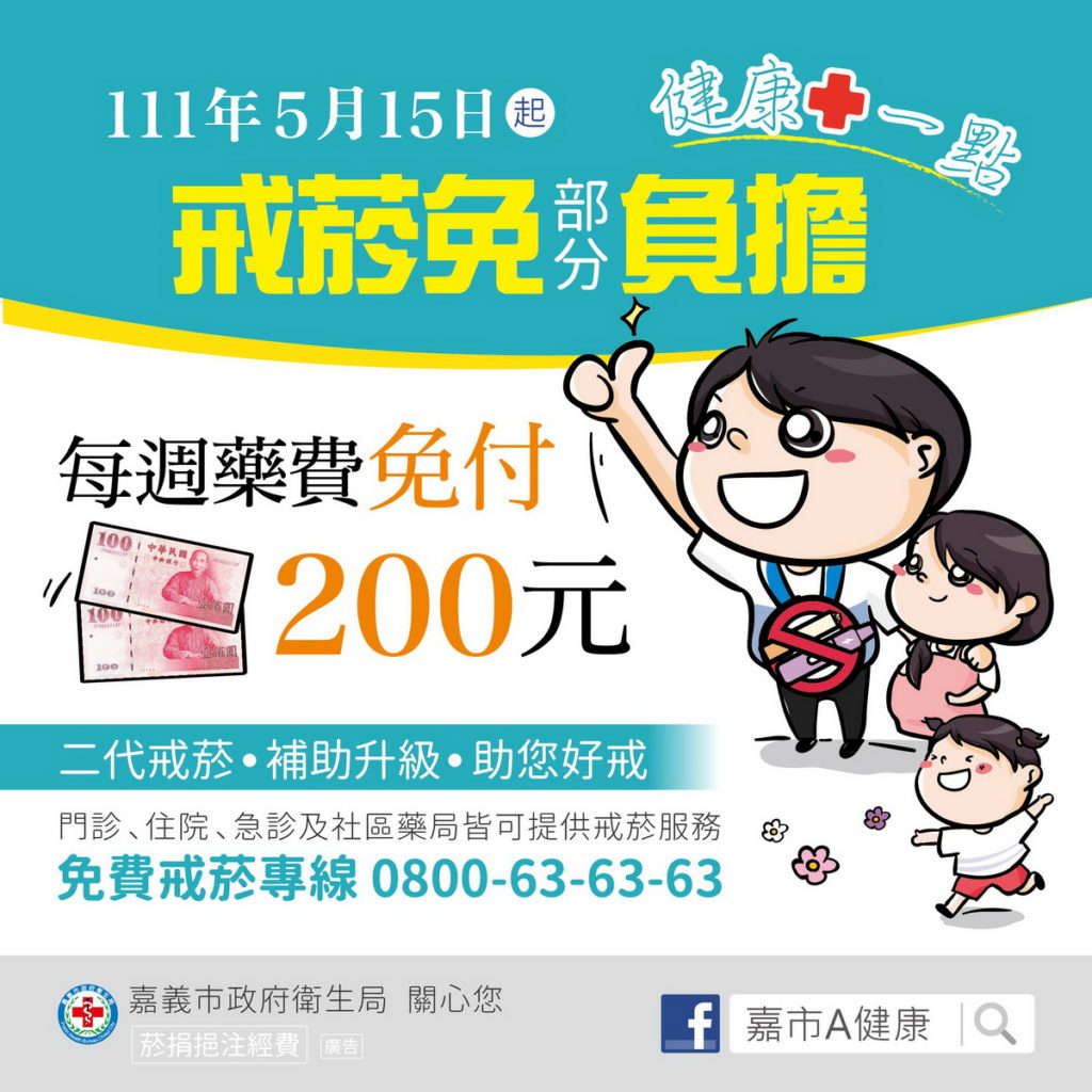 戒菸免部分負擔