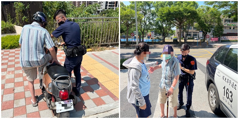 女兒焦急報案尋失智父 龜山警驚見他逆向騎路中 26 S 18694290