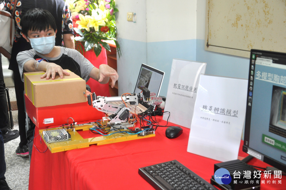 建國科大培育AI人工智慧科技人才。圖/記者鄧富珍攝