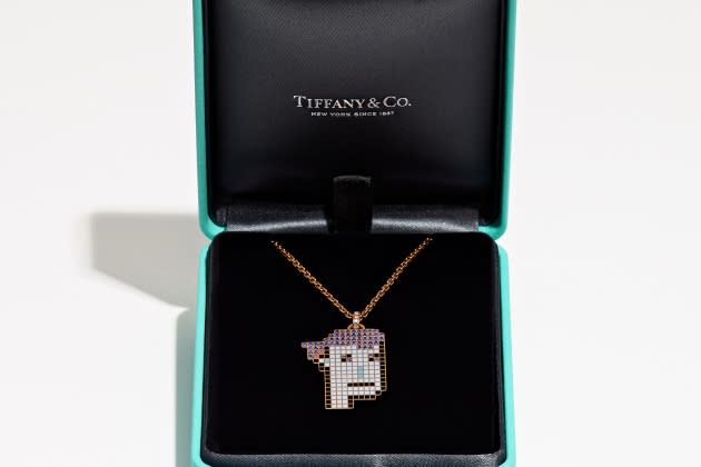 精品珠寶Tiffany推出CryptoPunks吊墜!要價30ETH,全客製化、30顆以上寶石