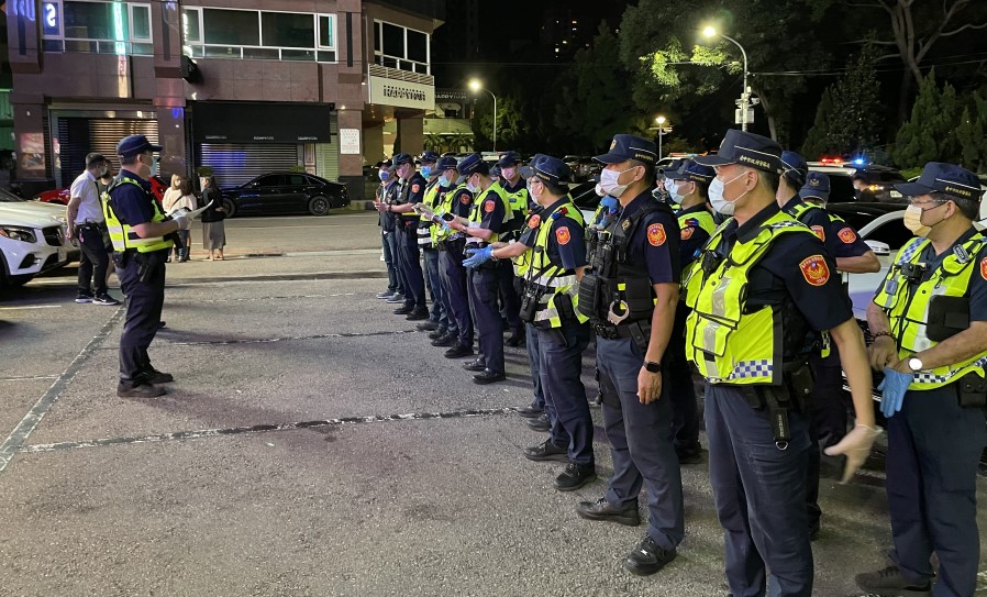 ▲豐原警副分局長何孟宗勤前重點任務指示 (圖/台中豐原分局 提供)